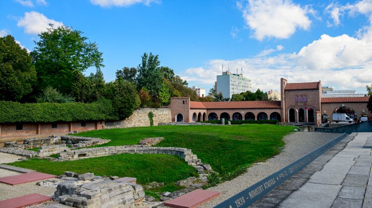 The Medieval Ruin Garden of The Coronation Basilica
